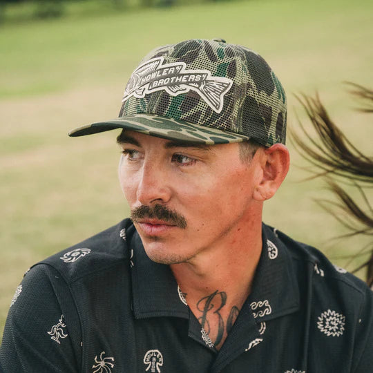 Men's Howler Bros | Trout Bolt Snapback | Camo