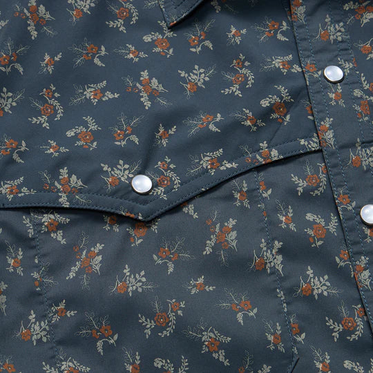 Men's Howler Bros | Open Country Tech Shirt | Rancher Floral Dark Slate