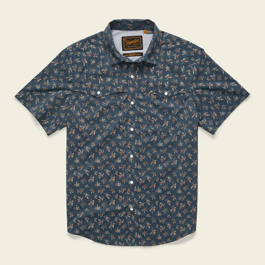 Men's Howler Bros | Open Country Tech Shirt | Rancher Floral Dark Slate