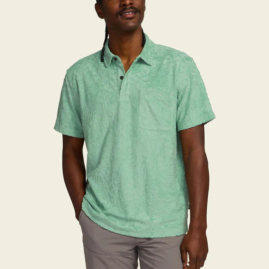 Men's Howler Bros | Plusherman Terry Polo | Minty