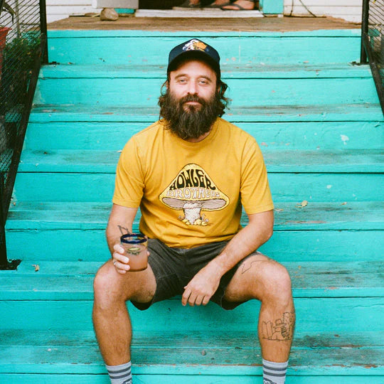 Men's Howler Bros | Daydream Believer Cotton T-Shirt | Gold