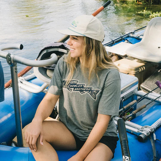 Men's Howler Bros | Trout Bolt T-Shirt | Heather Grey