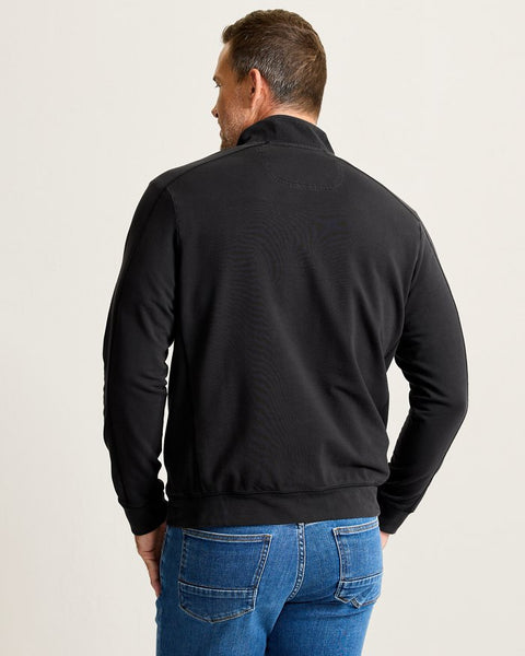 Men's Tommy Bahama | Ben & Terry Half-Zip Sweatshirt | Coal