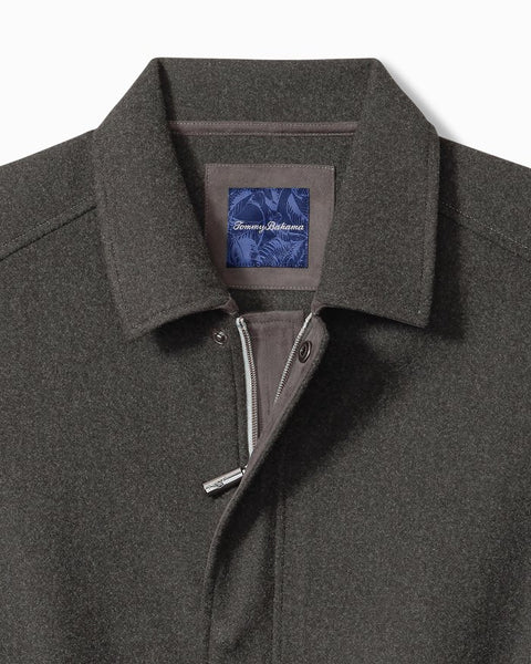 Men's Tommy Bahama | Silverwood Lake Bomber Jacket | Coal Heather