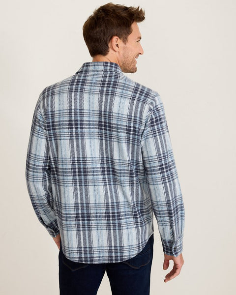 Men's Tommy Bahama | Fireside Santa Fe Stretch Flannel | White Rain