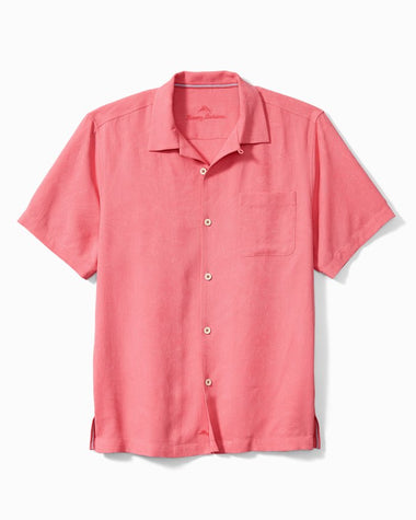 Men's Tommy Bahama | Tropic Isles Silk Camp | Pink Confetti