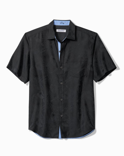 Men's Tommy Bahama | Coconut Point Keep It Frondly Camp Shirt | Black