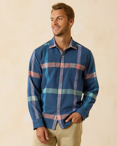 Men's Tommy Bahama | Canyon Beach Chill Out Check Woven Shirt | Coastline