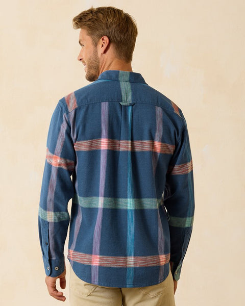 Men's Tommy Bahama | Canyon Beach Chill Out Check Woven Shirt | Coastline