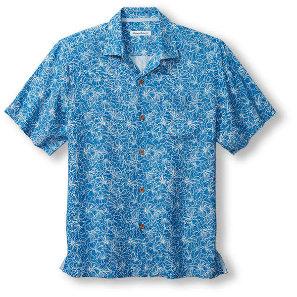 Men's Tommy Bahama | High Tide Hibiscus Camp Shirt | Indigo Coast