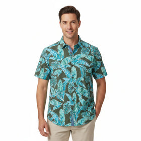 Men's Tommy Bahama | Tortola Fuego Camp Shirt | Jungle Blooms