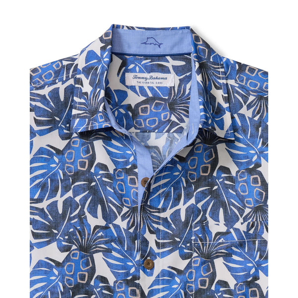 Men's Tommy Bahama | Coastal Ease Pina Party Camp Shirt | Sandstone
