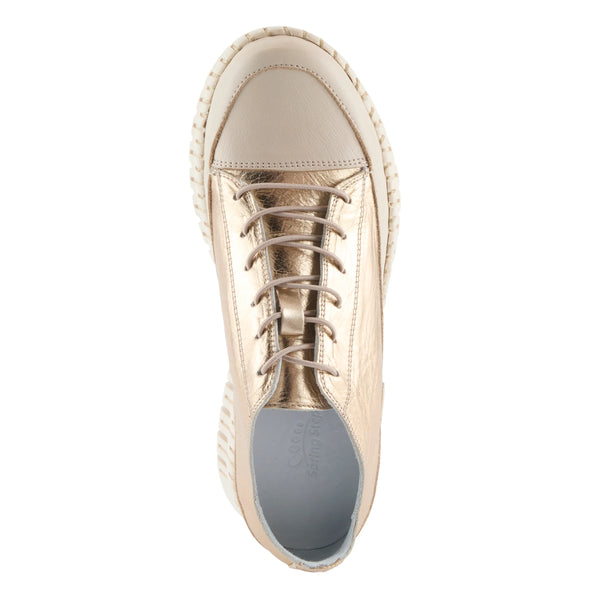 Women's Spring Step | Surana-Glo Sneakers | Gold