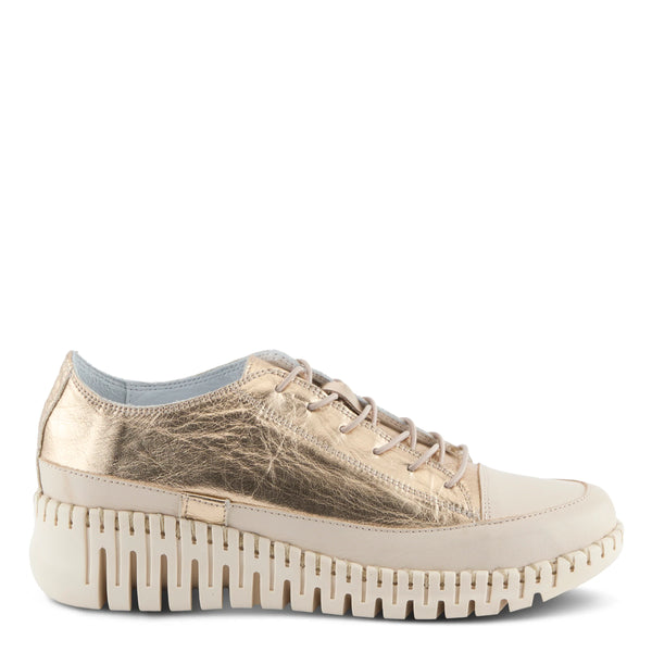 Women's Spring Step | Surana-Glo Sneakers | Gold