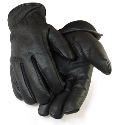 Men's Hand Armor | Full Grain Deerskin Gloves | Black