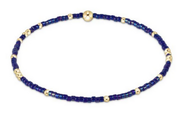 Women's e-newton | Hope Unwritten Bracelet | Blue Metallic