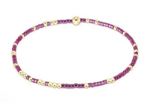Women's e-newton | Hope Unwritten Bracelet | Pink Metallic