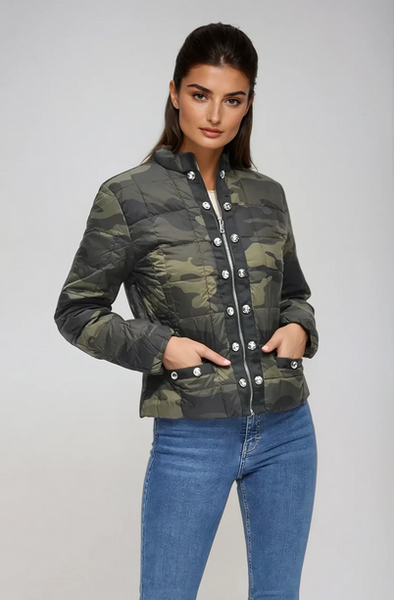 Women's Ciao Milano | Lia Jacket | Leopard Print