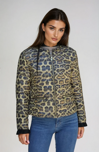 Women's Ciao Milano | Carmen Jacket | Leopard Print