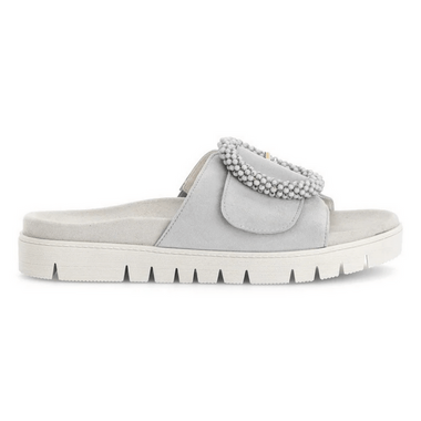 Women's Gabor Shoes  | Samtchevreau Sandal | Light Grey