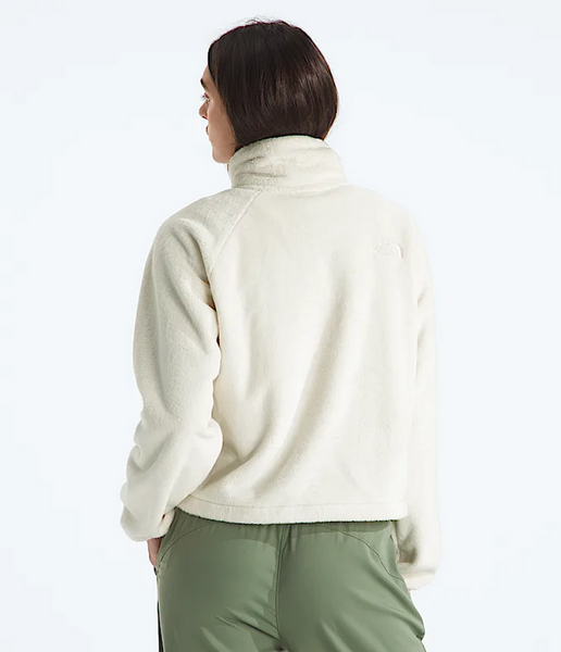 Women's The North Face | Osito Lux 1/4 Zip Jacket | White Dune