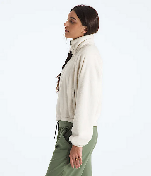 Women's The North Face | Osito Lux 1/4 Zip Jacket | White Dune