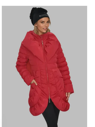 Women's Ciao Milano | Coco Puffer Coat | Red