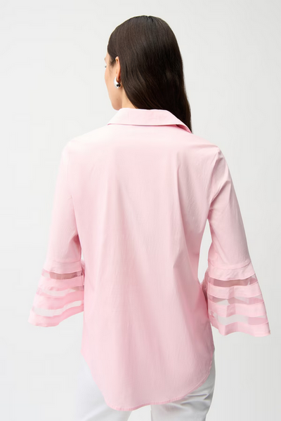Women's Joseph Ribkoff | Chic Flare-sleeve Blouse | Petal Pink