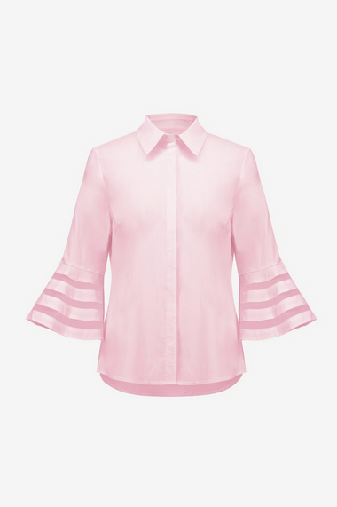 Women's Joseph Ribkoff | Chic Flare-sleeve Blouse | Petal Pink