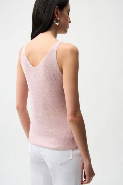 Women's Joseph Ribkoff | Sleeveless V-neck Pullover | Petal Pink
