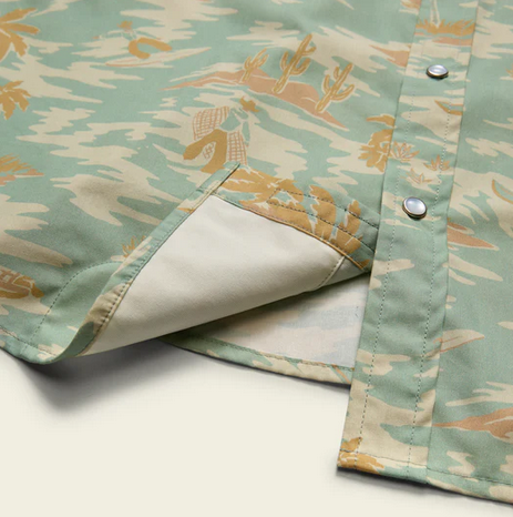 Men's Howler Bros | H Bar B Snapshirt | Dreamland : Seafoam