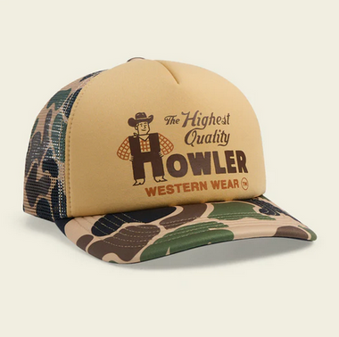 Men's Howler Bros | Howler Western Wear Foam Dome | Khaki/Camo