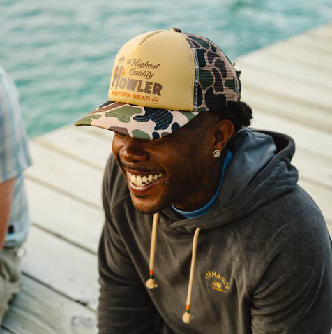 Men's Howler Bros | Howler Western Wear Foam Dome | Khaki/Camo