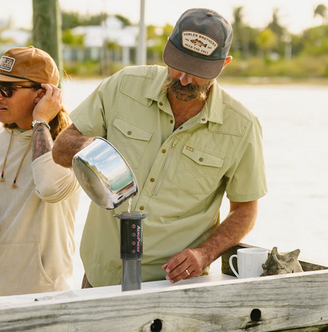 Men's Howler Bros | Emerger Tech Shirt | Wasabi