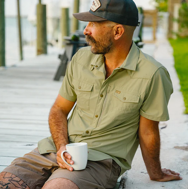 Men's Howler Bros | Emerger Tech Shirt | Wasabi