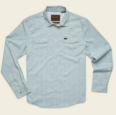Men's Howler Bros | H Bar B Tech Longsleeve | Ash Blue