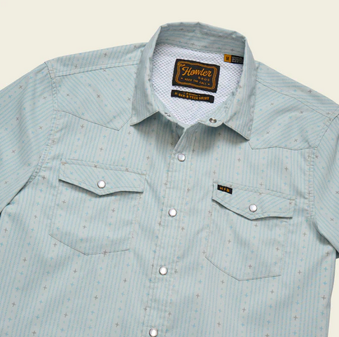 Men's Howler Bros | H Bar B Tech Longsleeve | Ash Blue