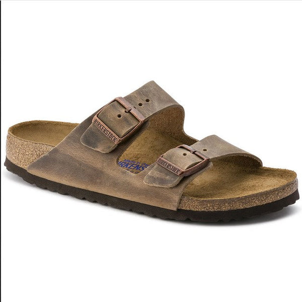 Men's Birkenstock |  Arizona Soft Footbed  | Tabacco Brown