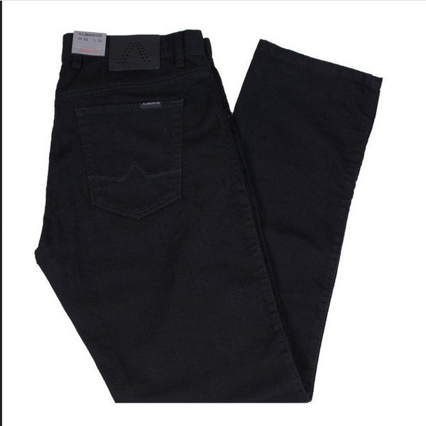 Men's Alberto | 1572 Stone Regular Fit | Black