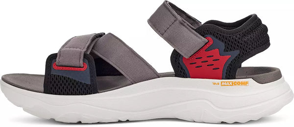 Men's TEVA | Zymic Sandals| Grey & Red