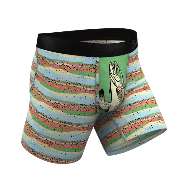 Men's Shinesty | Ball Hammock® Pouch Underwear With Fly | Trout of the Blue