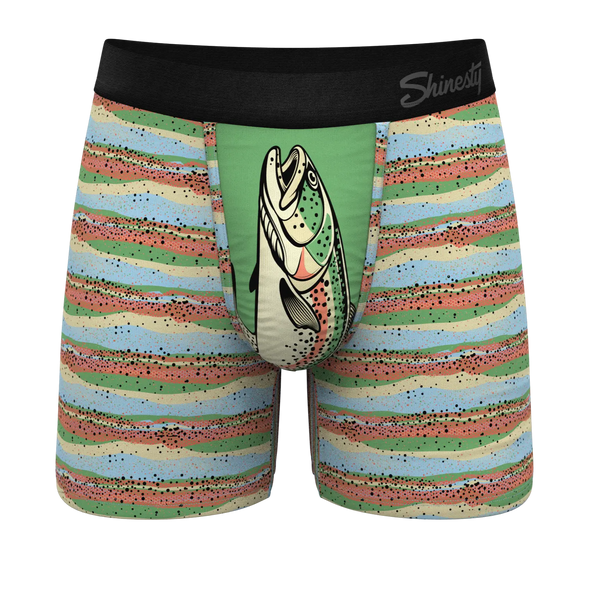 Men's Shinesty | Ball Hammock® Pouch Underwear With Fly | Trout of the Blue