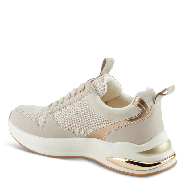 Women's Spring Step | Ursa Zipper Sneaker by Patrizia | Beige