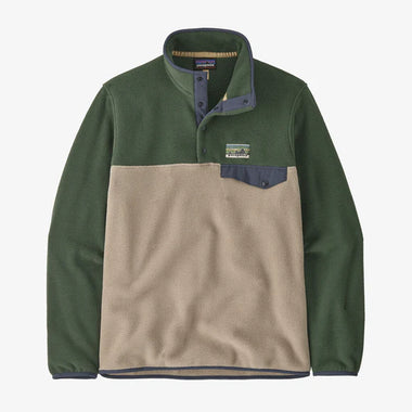 Men's Patagonia | Lightweight Synchilla®Snap-T® Fleece Pullover | Sea Bird Grey