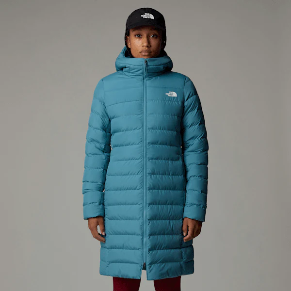 The North Face Aconcagua Parka for Women Small Algae Blue