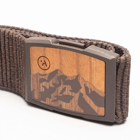 Men's Arcade | Woody Belt | Heather Walnut
