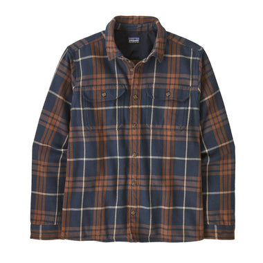 Men's Patagonia | Fjord Loft Shirt Jacket | Netted: Sunken Blue