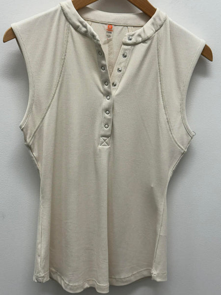 Mono B | Henley Tank Top | Natural