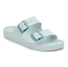 Women's Birkenstock | Arizona Stealth Buckle Eva | Surf Green