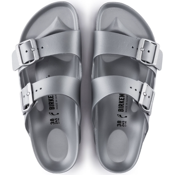 Men's Birkenstock | Arizona Essentials EVA | Metallic Silver